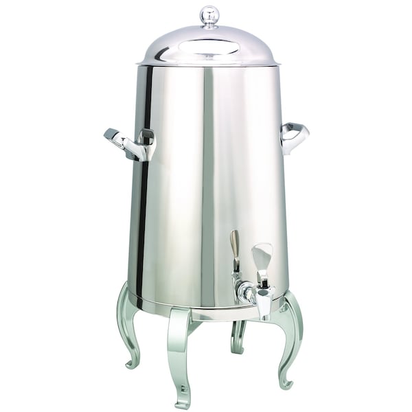 Service Ideas Flame Free Thermo-Urn Polished Stainless Regal Style Vacuum Insulated Urn, 5 Gallon URN50VPSRG - main